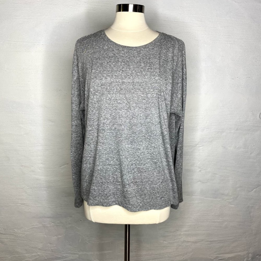 Madewell tee long sleeve gray size L